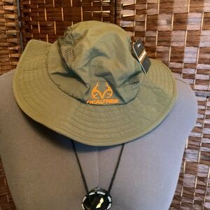 Real tree bucket hat